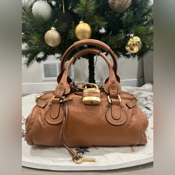 Chloé Paddington Leather Hobo Shoulder Bag - Picture 1 of 16
